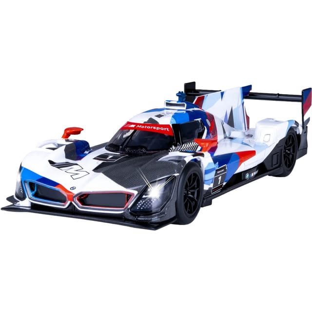 JAMARA BMW M Hybrid V8 Diecast 1:24 blau inkl. Knopfzellen