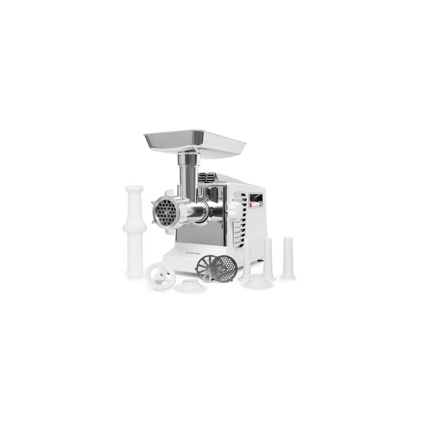 Kraftprotz elektrischer Fleischwolf 700 W Kupfermotor Edelstahl