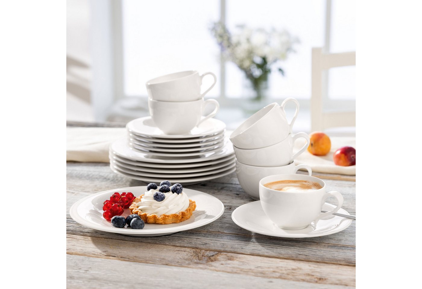 like. by Villeroy & Boch Kaffeeservice Essential 18er Set Bild 2