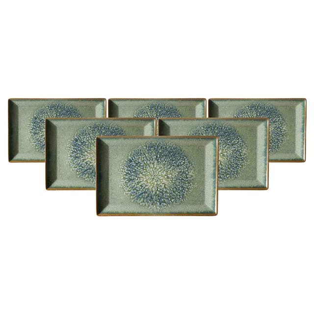 Ritzenhoff & Breker Servierplatten Verde 30 x 20 cm 6er Set