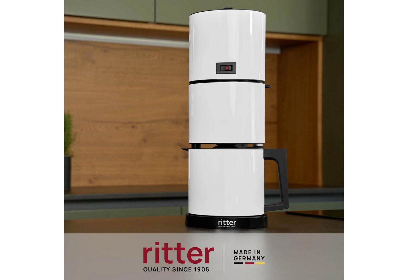Ritter Pilona 5 Kaffeemaschine Weiß Bild 2
