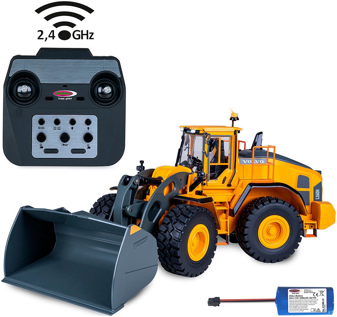 JAMARA Radlader Volvo L260H Metal 1:14 2,4GHz
