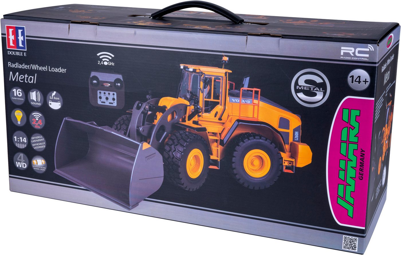 JAMARA Radlader Volvo L260H Metal 1:14 2,4GHz Bild 3