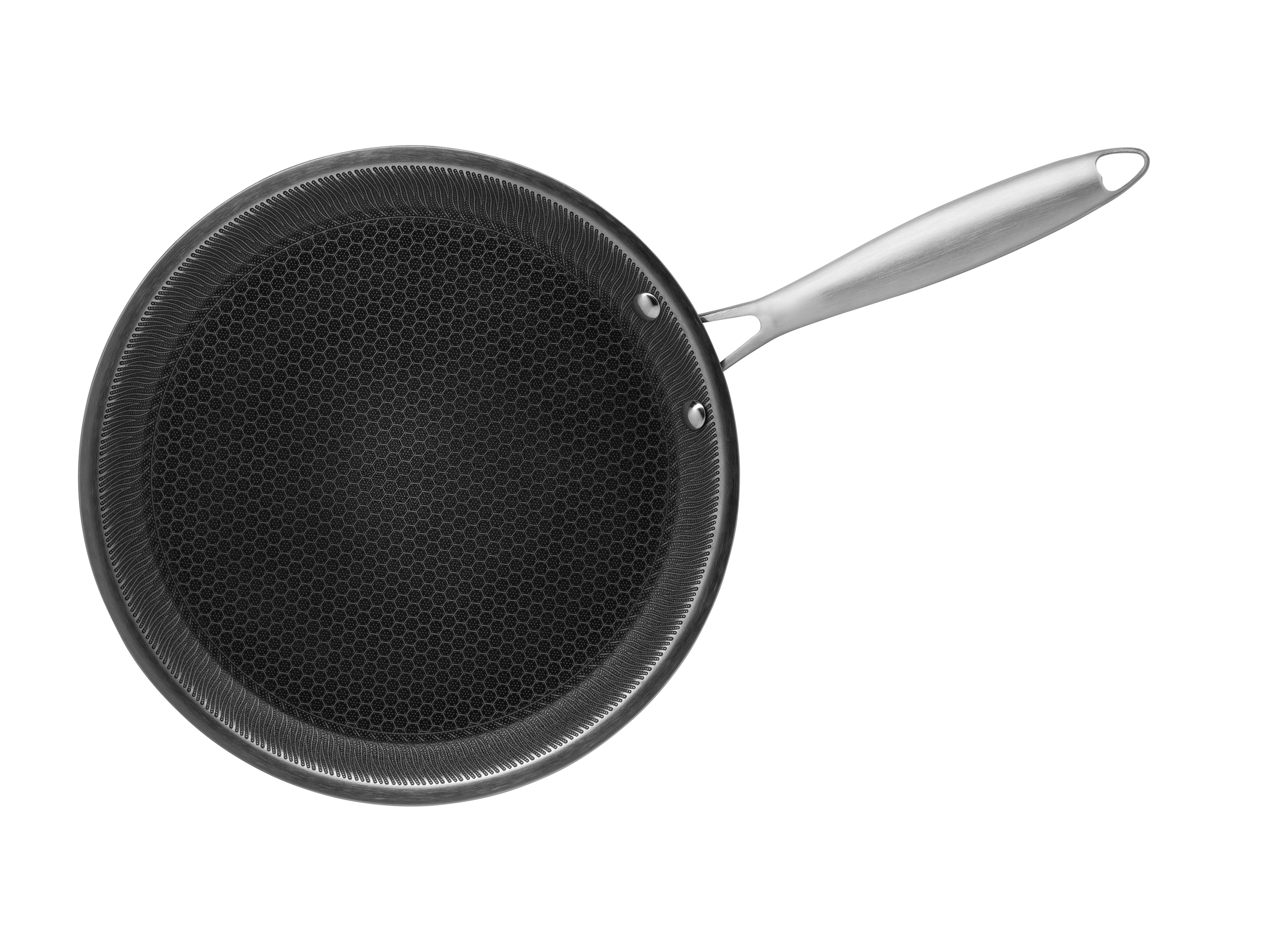 Mäser Crêpe-Pfanne 28 cm, Edelstahl Hestia Keramik Silber / Schwarz Bild 2