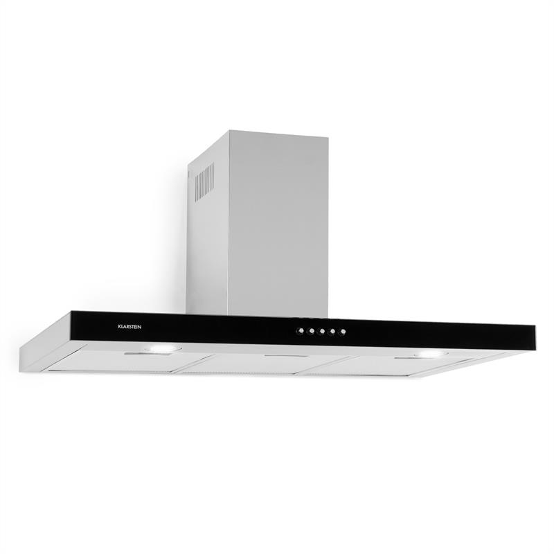 Darya Dunstabzugshaube 90cm 310 m³/h Edelstahl silber