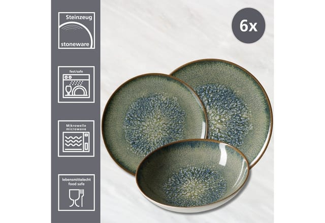 Ritzenhoff & Breker Tafelservice Verde 18er Set