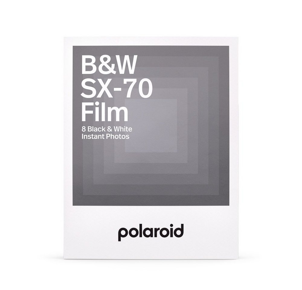 Polaroid Black & White Film SX-70 Type (8 exposures) - White Frame Bild 3