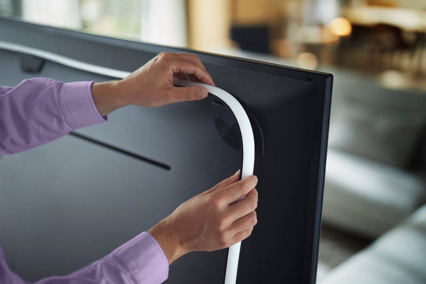 Philips Hue Play Gradient Lightstrip TV 65 Bild 4
