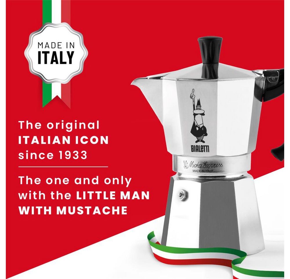Bialetti Moka Express 2 cups Bild 5