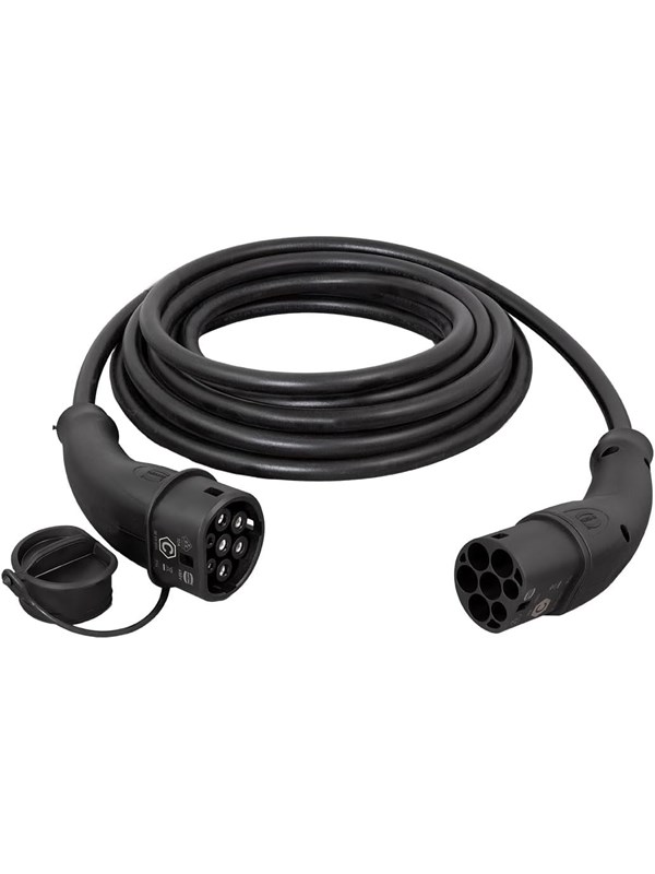 GARO Charging cable Type 2, 14kW, (3-phase) 20A, Black - 5 m