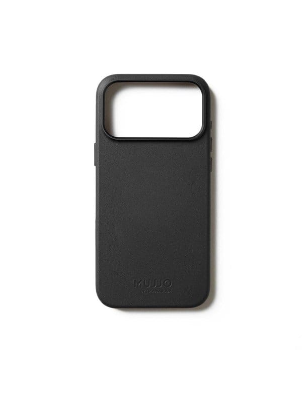Mujjo Leather Case for iPhone 17 Pro Max - Black