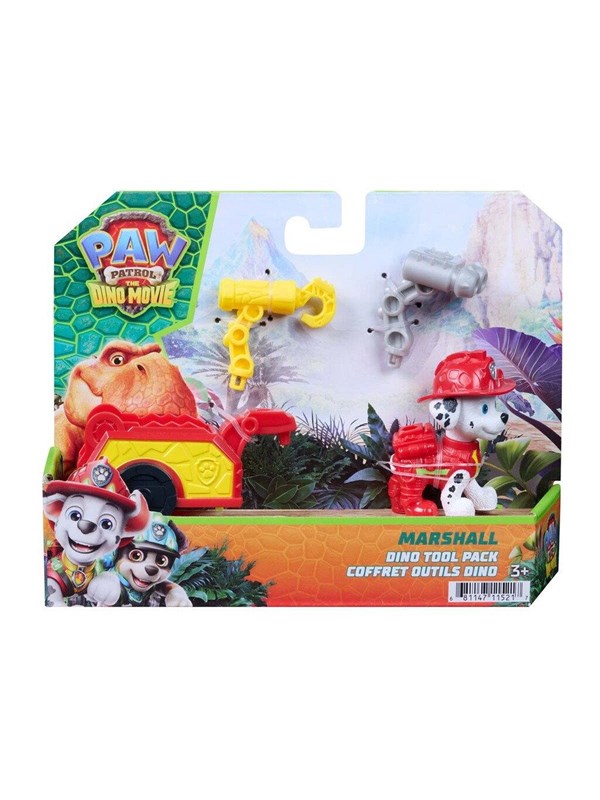 Paw Patrol The Dino Movie Dino Tool Pack Marshall
