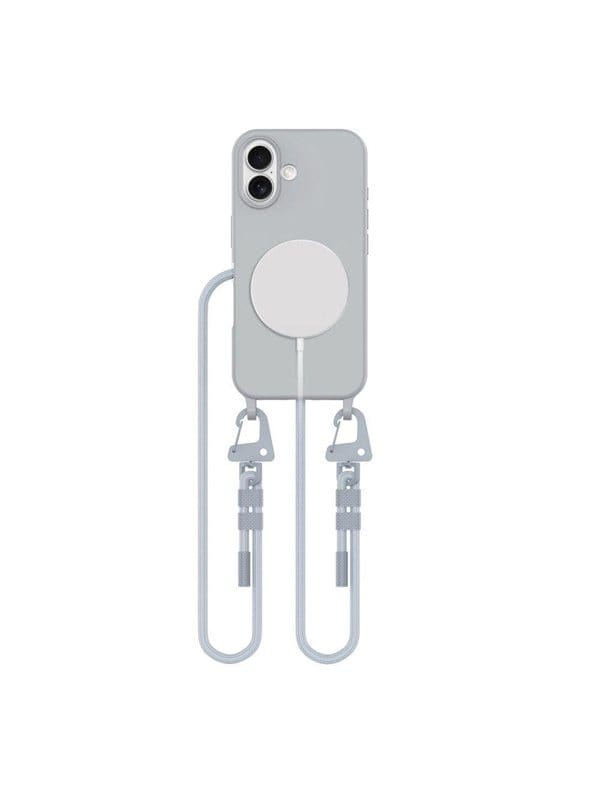 Tech-Protect MagNecklace MagSafe Case for iPhone 16 - Gray