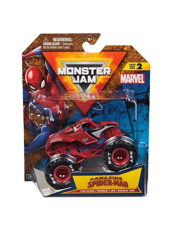 Monster Jam 1:64 Marvel Single Pack - Spider Man