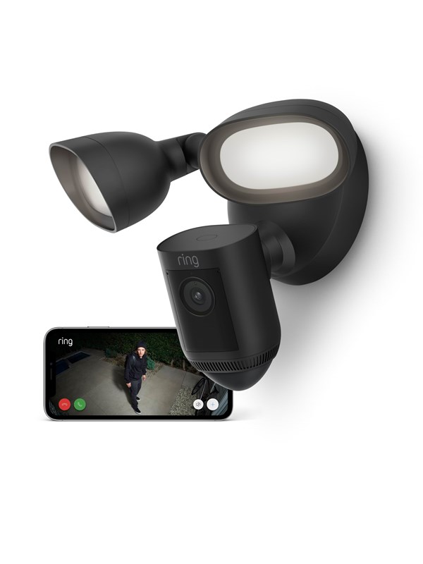 Ring Floodlight Cam Pro - Schwarz