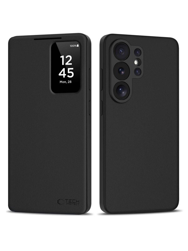 Tech-Protect Smart Wallet Case for Samsung Galaxy S26 Ultra - Black