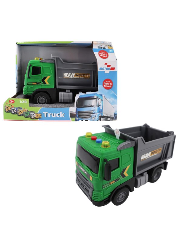 Impulse Toys Lastbil m/lys og lyd 1:20
