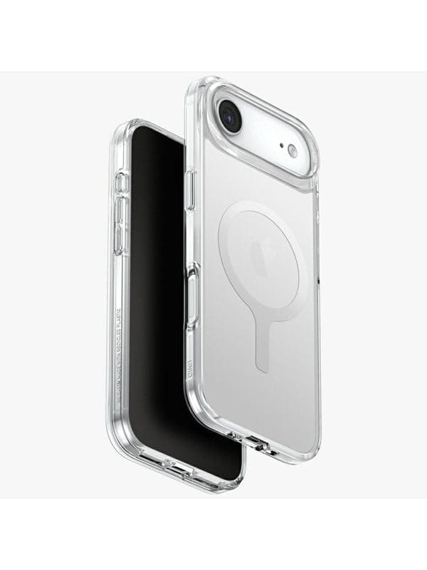 UNIQ Clario Magclick Charging Case for iPhone Air - Transparent