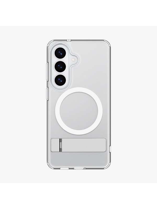 Spigen Ultra Hybrid S Mag MagSafe Case for Samsung Galaxy S26+ - Clear and White