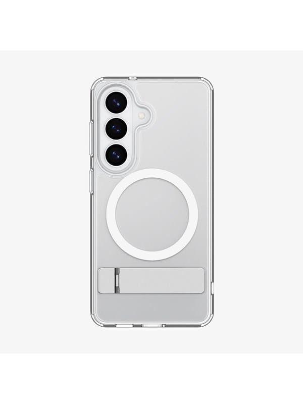 Spigen Ultra Hybrid S Mag MagSafe Case for Samsung Galaxy S26+ - Clear and White
