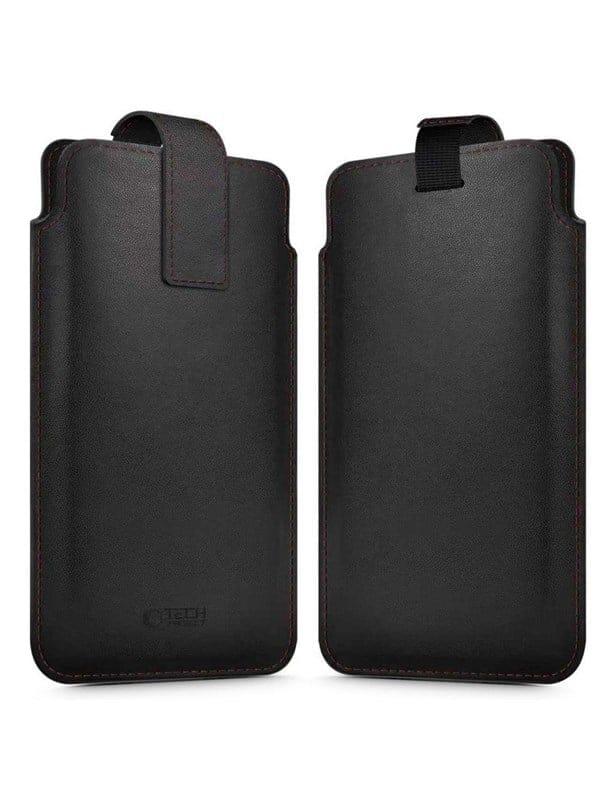 Tech-Protect SM65 case for 6.0-6.9" smartphones - black and red