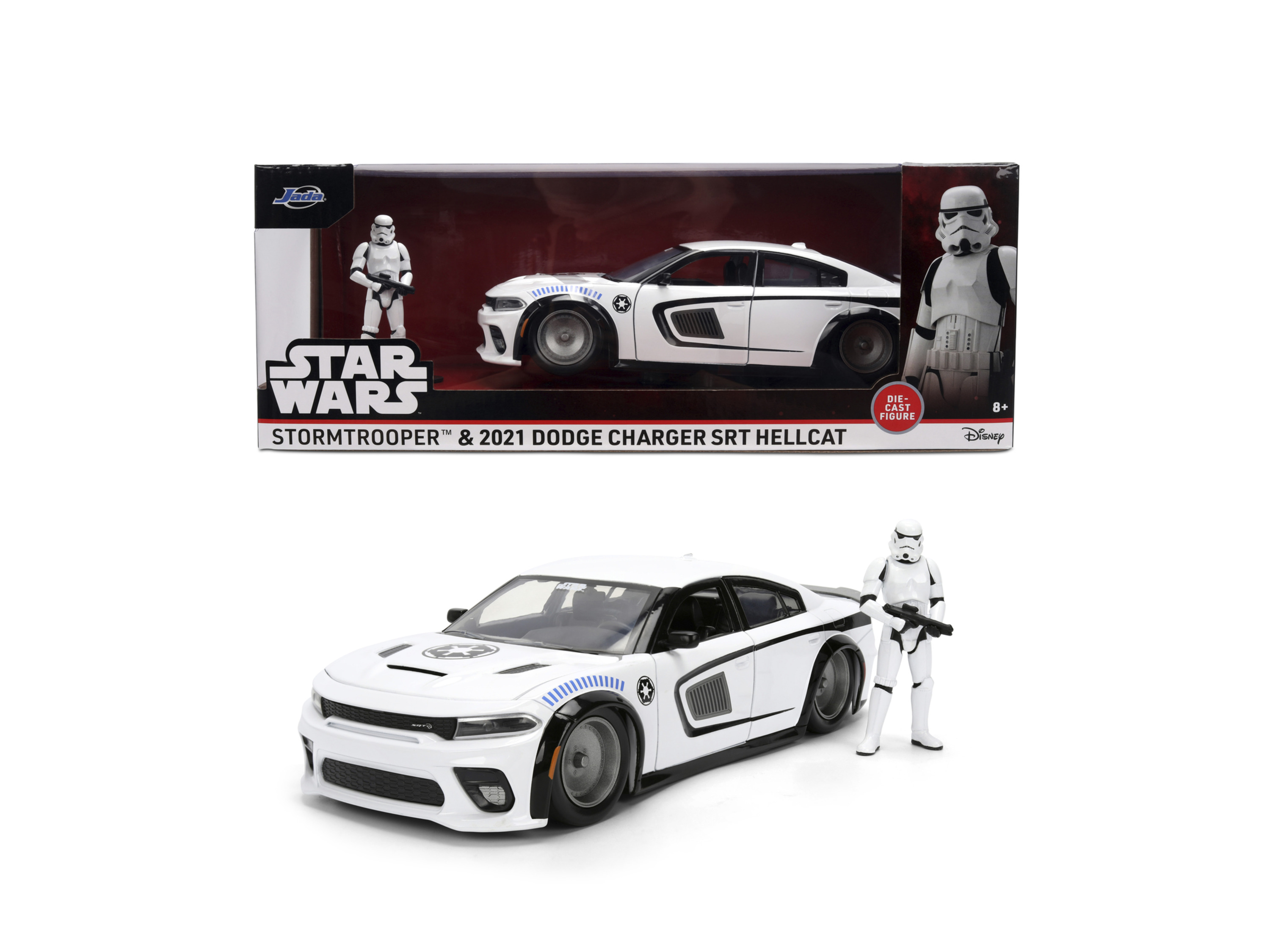 Jada Toys Star Wars Storm Trooper Dodge 1:24 Bild 3