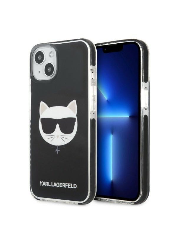 Karl Lagerfeld KLHCP13STPECK iPhone 13 mini 5.4" hardcase black/black Choupette Head
