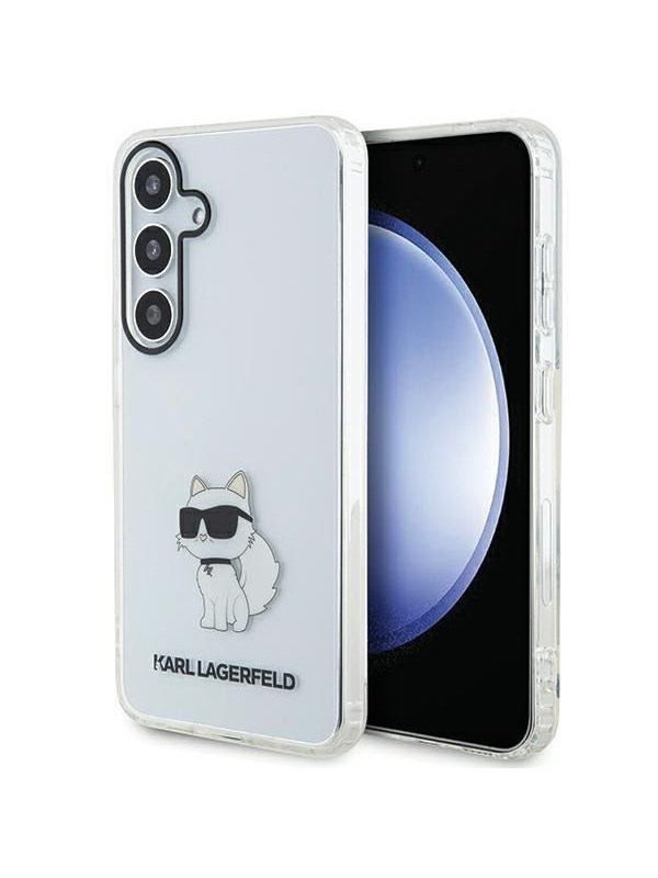 Karl Lagerfeld IML Choupette case for Samsung Galaxy S24 - transparent