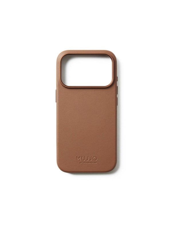 Mujjo Leather Case for iPhone 17 Pro - Tan