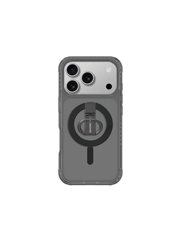 AmazingThing Titan Pro Grip Ring Set Case for iPhone 17 Pro Compatible with MagSafe - Black