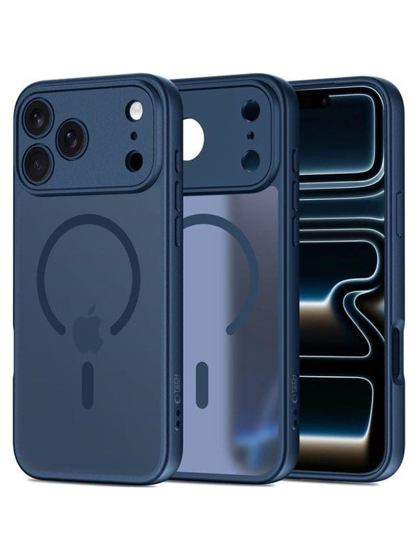 Tech-Protect BasicMag MagSafe Case for iPhone 17 Pro Max - Navy Blue