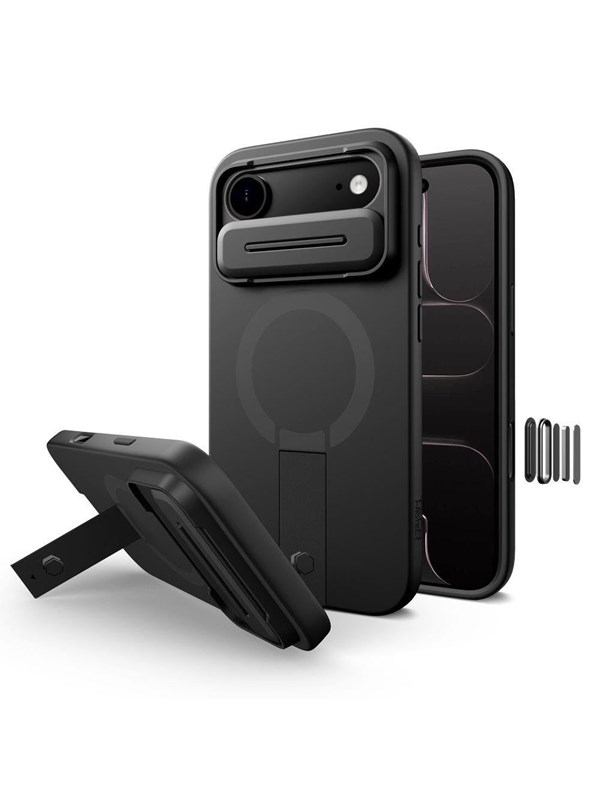 Tech-Protect Kevlar Aura MagSafe Case for iPhone Air - Black