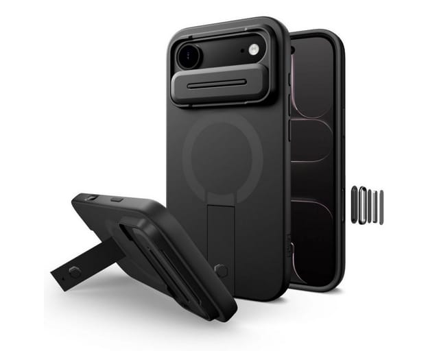 Tech-Protect Kevlar Aura MagSafe Case for iPhone Air - Black