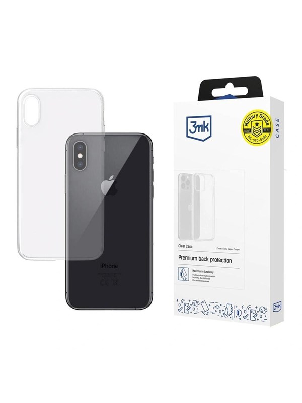 3mk Clear Case for iPhone X - Transparent
