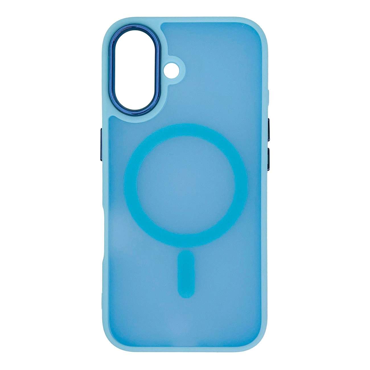 Hurtel Magnetic Collection MagSafe Case for iPhone 16 - Light Blue
