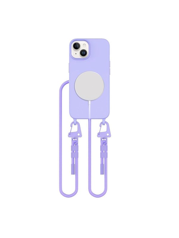 Tech-Protect MagNecklace MagSafe Case for iPhone 14 - Lavender