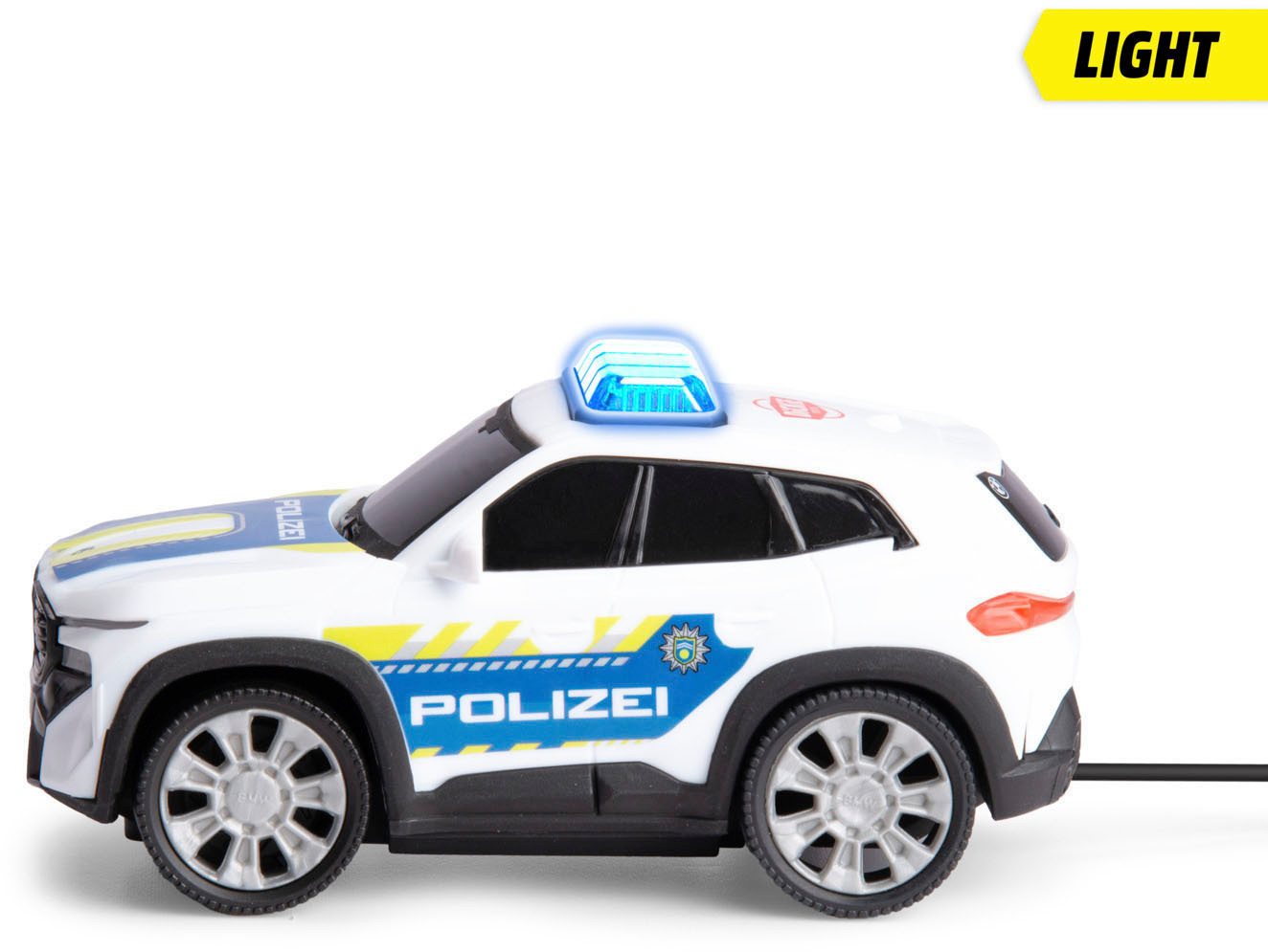 Dickie BMW XM Police Racer 13 cm