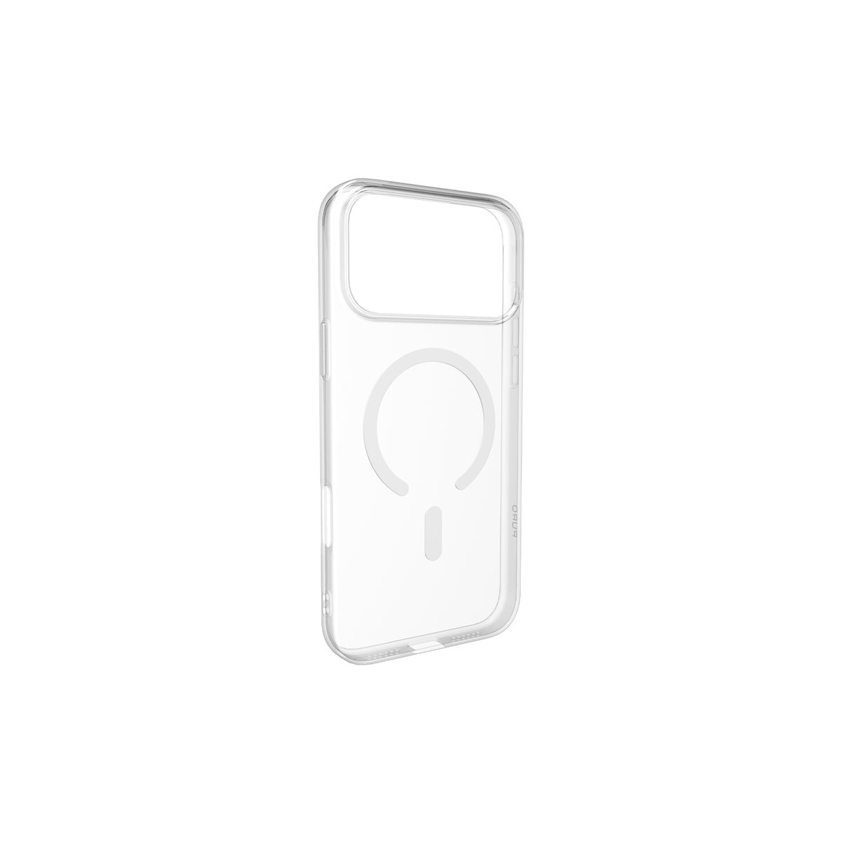 Puro Ultra-Slim TPU Case Compatible with MagSafe for iPhone 17 Pro - Transparent