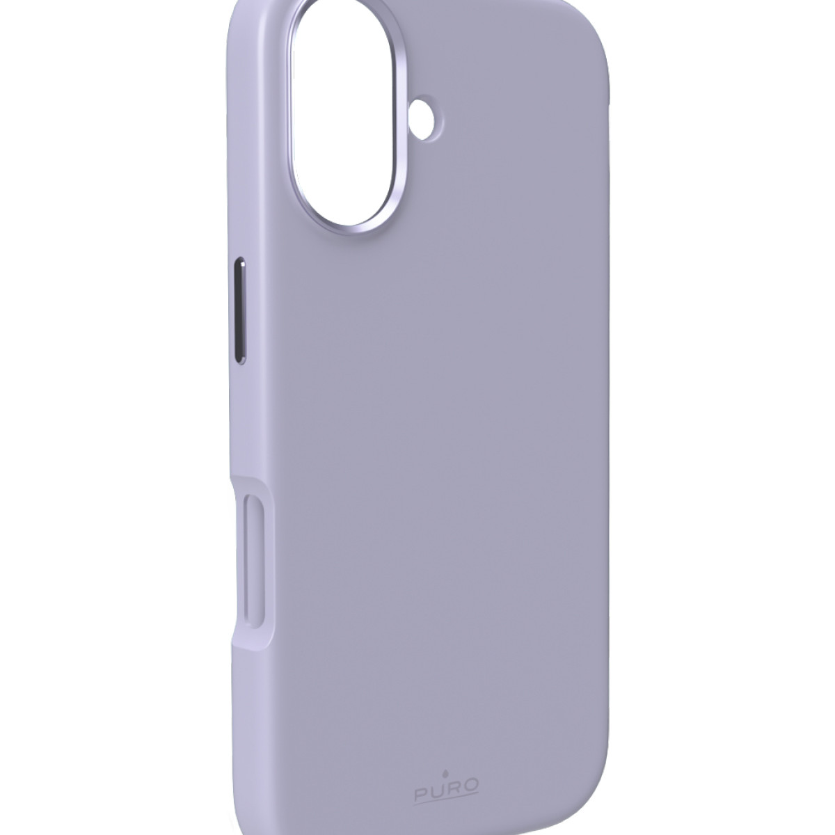 Puro Icon Mag Pro Liquid Silicone Case for iPhone 17 MagSafe Compatible with Camera Protection and Aluminum Buttons - Pink