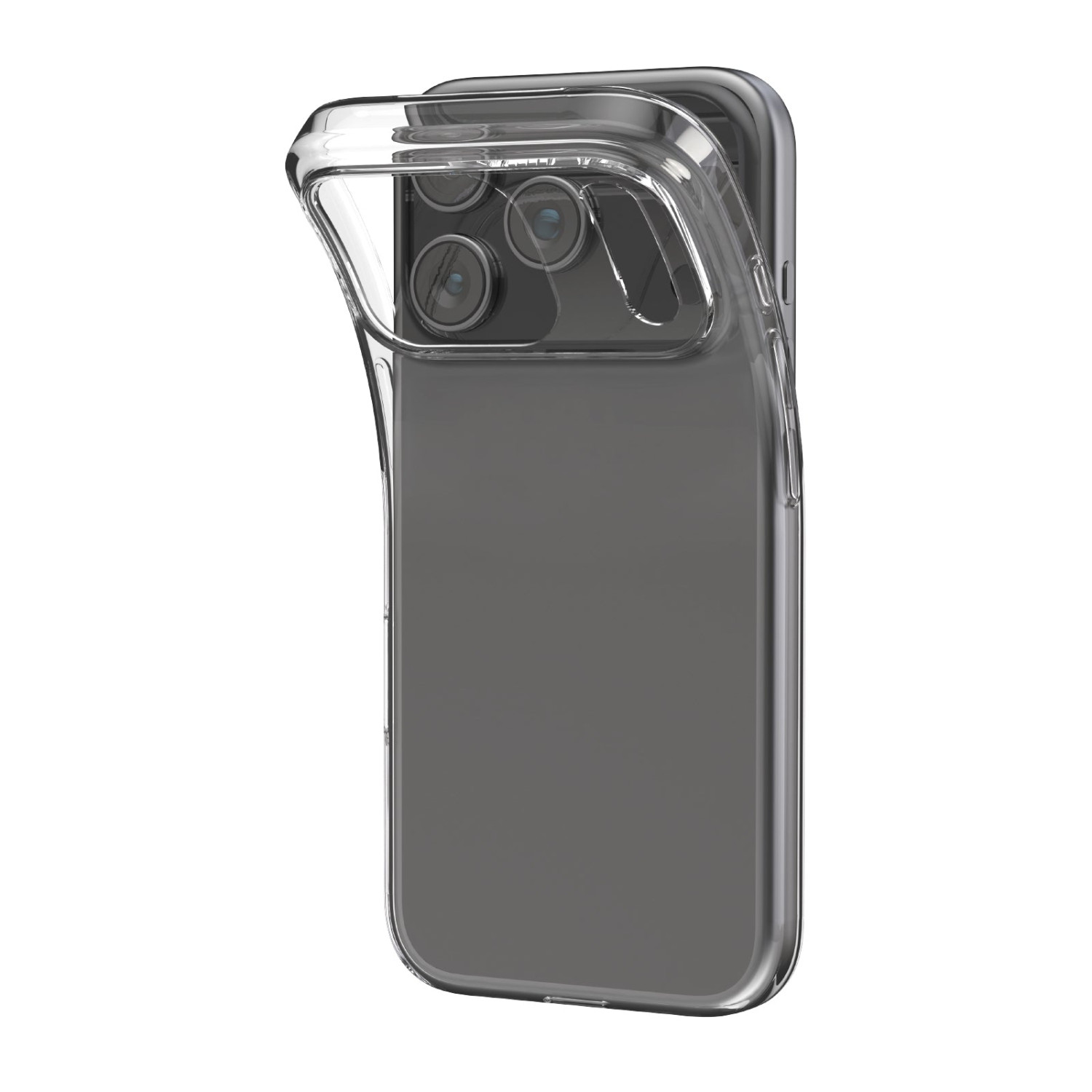 Puro 0.3 Nude Ultra-Slim TPU Case for iPhone 17 Pro - Transparent