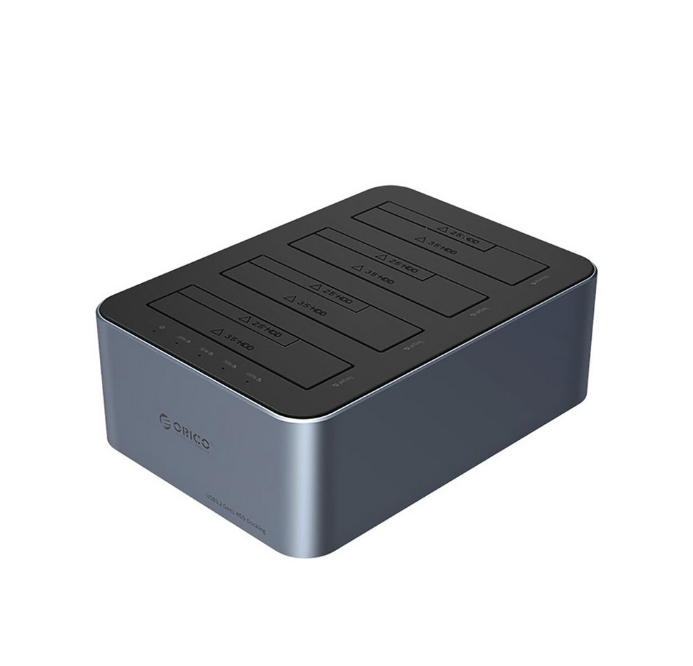 ORICO 6646C3-C 4-Drive Docking Station with Offline Clone Function 2.5"/3.5" SATA HDD/SSD - Gray Bild 3