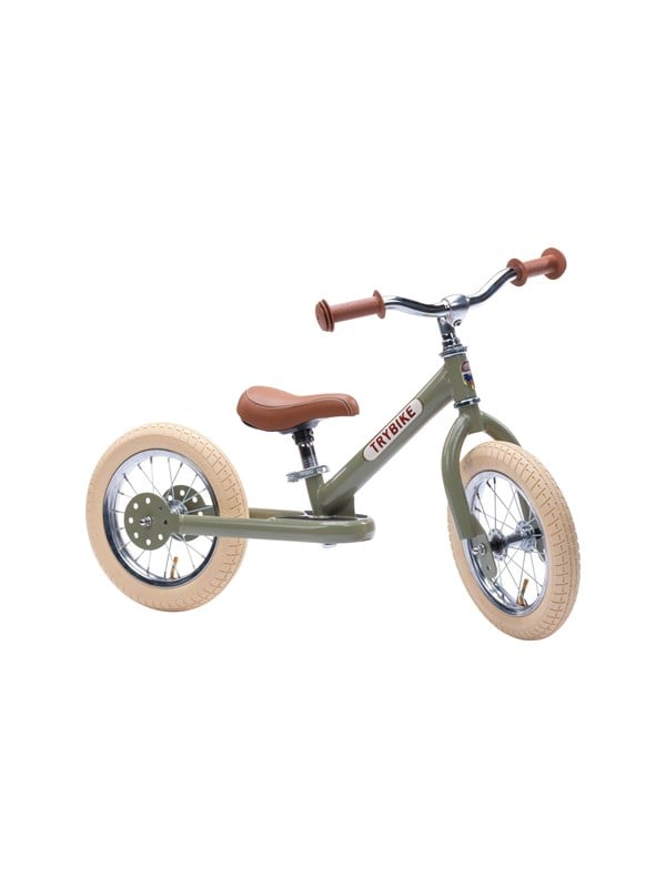 Trybike 2 wheels steel - Vintage green