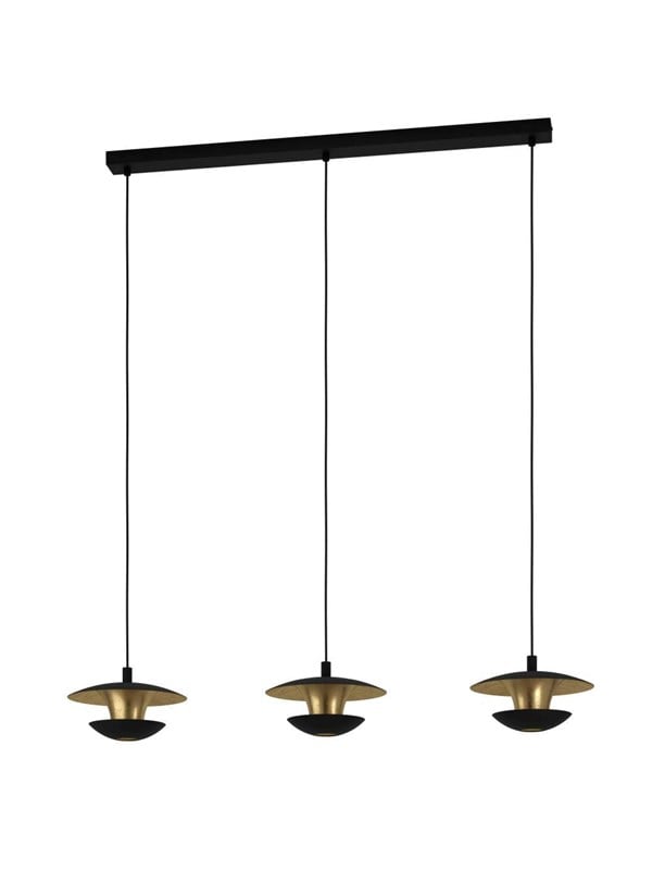 EGLO NUVANO Hängeleuchte, schwarz, gold