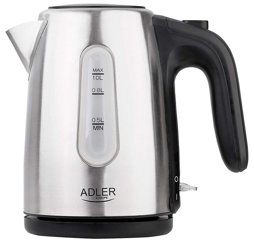 Adler Wasserkocher Czajnik elektryczny AD 1273 (1200W 1l kolor - Metall - 1600 W Bild 4