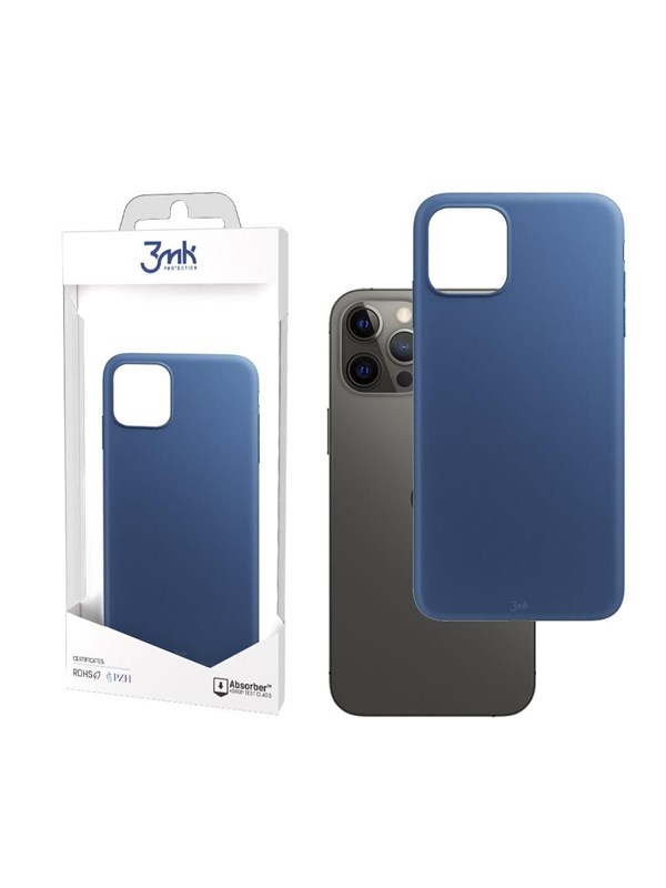 3mk Matt Case Matte Blue - iPhone 12 Pro Max