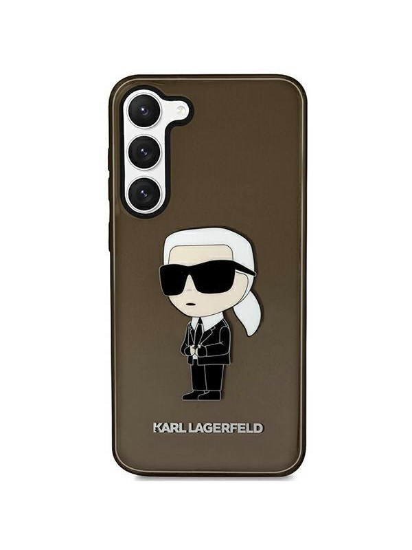 Karl Lagerfeld KLHCS23MHNIKTCK S23+ S916 black/black hardcase Ikonik