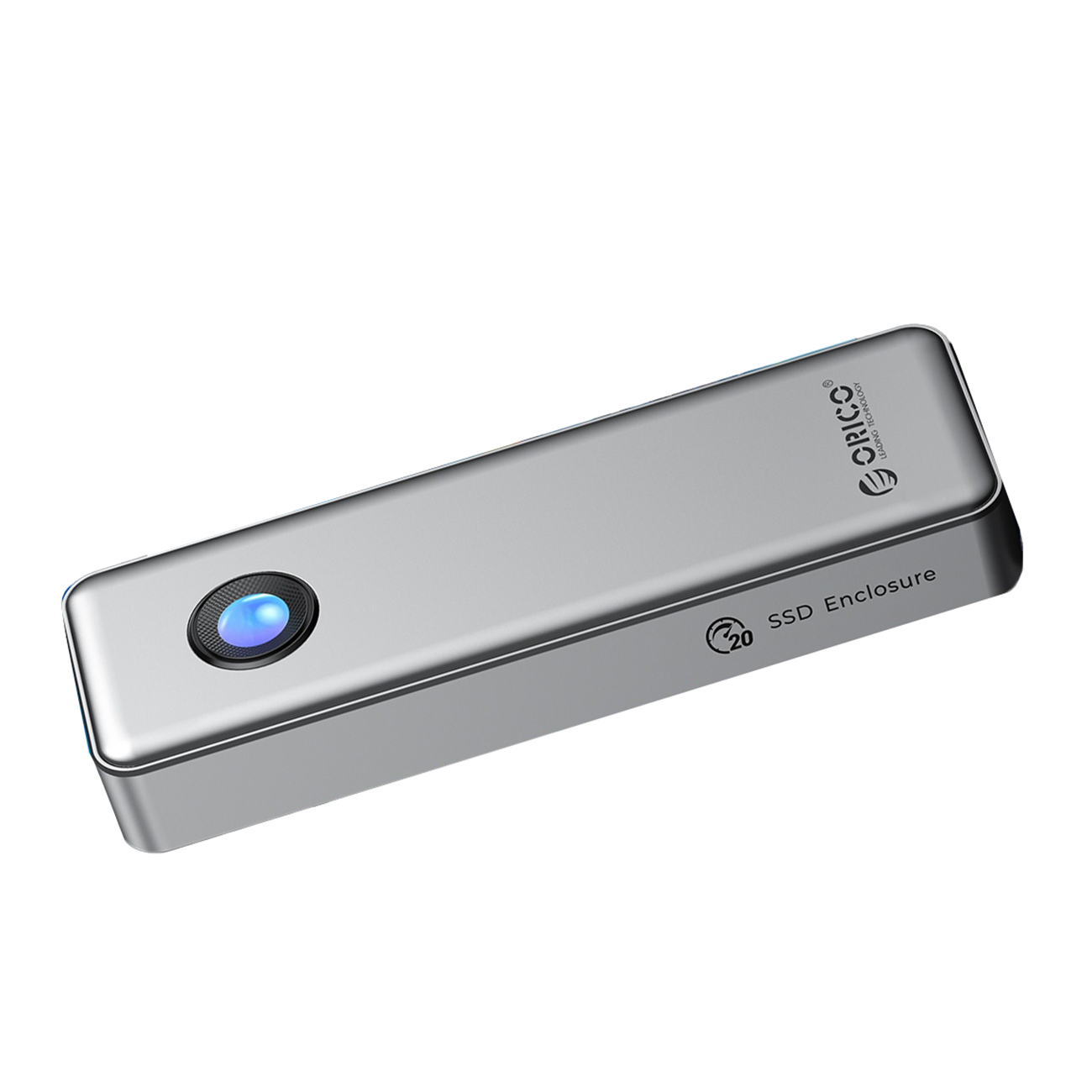 ORICO OUM2-G20 M.2 NVME USB-C 3.2 20Gb/s Disk Drive - Silver