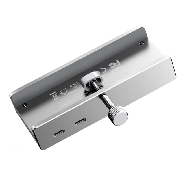 ORICO MH5PMM Clamp-mounted Hub USB-C / 2x USB-A 3.0 + SD&TF + 3.5mm Audio - Black USB-Hubs