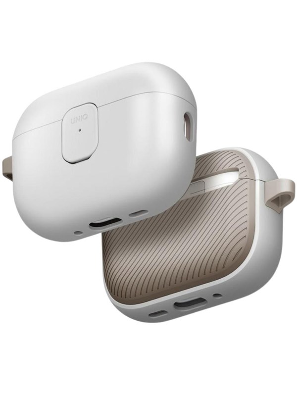UNIQ Clyde Case for AirPods Pro 3 gen - gray-beige