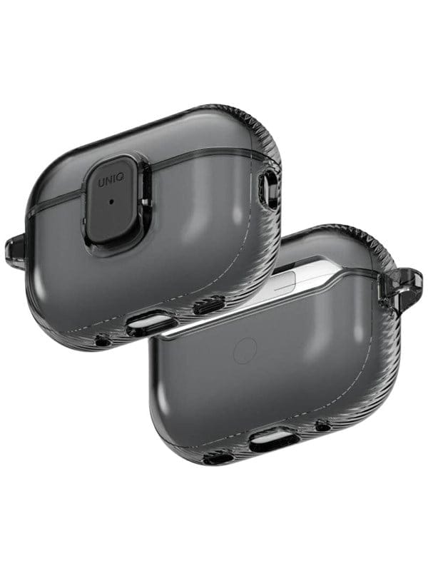 UNIQ Glase Pro Case for AirPods Pro 3 Lock Case - Clear Black